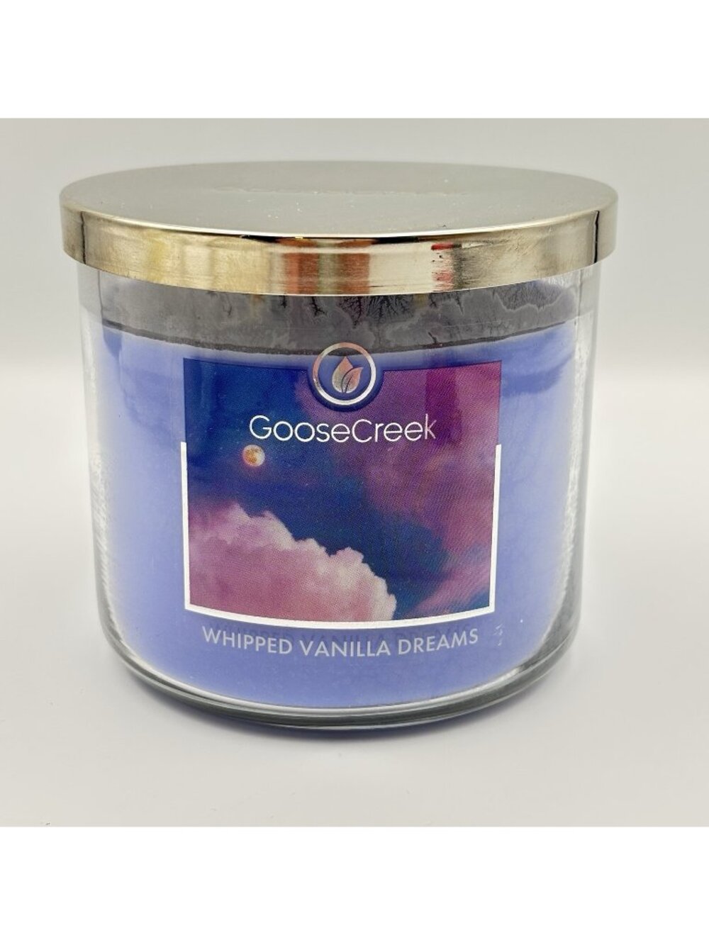 Goose Creek Whipped Vanilla Dreams 3 Wick Candle 14.5 oz Chiffon Sugar Purple